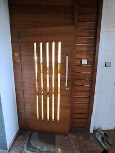Balcony Image of 2200 Sq.ft 3 BHK Apartment / Flat for rent in Samarth Developers Surat Samarth Enclave, Vesu Surat for Rs. 55000