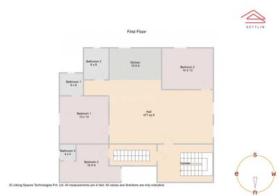 Image of 6000 Sq.ft 9 BHK Independent House for sale in ISRO Layout, Bengaluru for Rs. 69000000