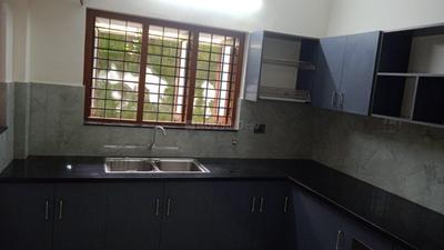 Kitchen Image of 780 Sq.ft 2 BHK Builder Floor for rent in Pallippuram Thiruvananthapuram for Rs. 13000