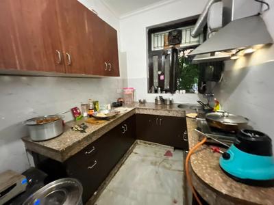 Kitchen Image of 1750 Sq.ft 2 BHK Builder Floor for rent in Sector 56 Gurgaon for Rs. 35000