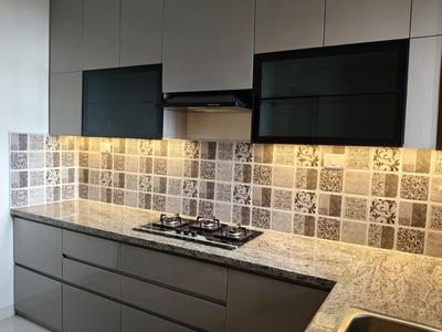 Kitchen Image of 1100 Sq.ft 2 BHK Apartment / Flat for rent in MVR Laguna Azul, Sancoale Goa for Rs. 50000