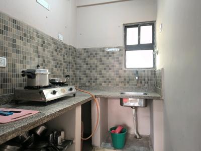 Kitchen Image of 550 Sq.ft 1 BHK Builder Floor for rent in Bennigana Halli Bengaluru for Rs. 21000