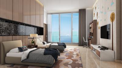 Bedroom Image of 850 Sq.ft 2 BHK Apartment / Flat for sale in Bandra West Mumbai for Rs. 55000000