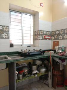 Kitchen Image of 1150 Sq.ft 3 BHK Apartment / Flat for rent in Lake Town Kolkata for Rs. 28000