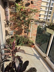 Balcony Image of 1500 Sq.ft 3 BHK Apartment / Flat for rent in Sabari Shobha, Chembur Mumbai for Rs. 145000