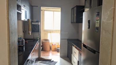 Kitchen Image of 950 Sq.ft 2 BHK Apartment / Flat for sale in Srishti Synchronicity, Powai Mumbai for Rs. 23000000