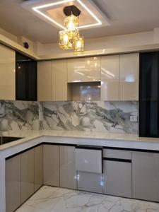 Kitchen Image of 810 Sq.ft 3 BHK Apartment / Flat for sale in Dwarka Mor New Delhi for Rs. 6000000