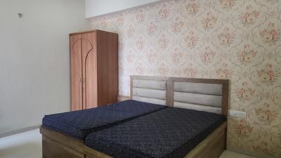 Bedroom Image of 1290 Sq.ft 2 BHK Apartment / Flat for rent in Sakar Elite Apex, Mahalakshmi Nagar Indore for Rs. 35000