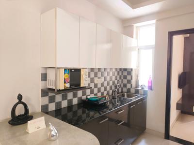 Kitchen Image of 795 Sq.ft 1 BHK Apartment / Flat for rent in Eminence Kimberly Suits, Sector 112 Gurgaon for Rs. 40000