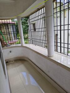 Balcony Image of 1000 Sq.ft 3 BHK Apartment / Flat for rent in Kalyani Nadia for Rs. 28000