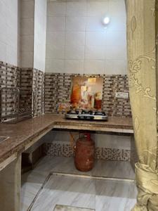 Kitchen Image of 350 Sq.ft 1 RK Builder Floor for rent in Sector 3 Rohini New Delhi for Rs. 15000