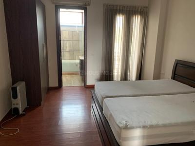 Bedroom Image of 2200 Sq.ft 3 BHK Builder Floor for rent in Jor Bagh New Delhi for Rs. 425000