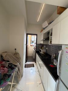 Kitchen Image of 850 Sq.ft 1 BHK Apartment / Flat for rent in Frazer Town Bengaluru for Rs. 45000
