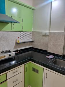 Kitchen Image of 650 Sq.ft 1 BHK Apartment / Flat for rent in Deveshi HRS Heritage, Rajendra Nagar Indore for Rs. 13500