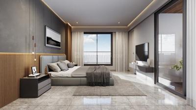 Bedroom Image of 1300 Sq.ft 3 BHK Apartment / Flat for sale in The Brick Vishakha Empyrean, Chharodi Ahmedabad for Rs. 15000000