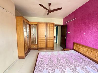 Bedroom Image of 975 Sq.ft 2 BHK Apartment / Flat for rent in Swaraj Homes Shivsagar City I, Anand Nagar, Sinhagad Road Pune for Rs. 32000