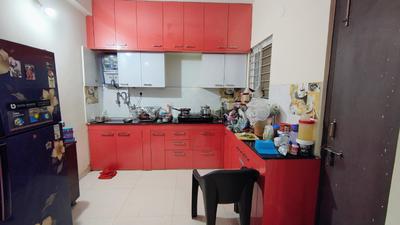 Kitchen Image of 1430 Sq.ft 3 BHK Apartment / Flat for sale in Creative Venkateswara Lake Front, Malkajgiri Secunderabad for Rs. 10000000