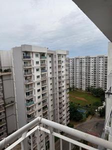 Balcony Image of 1550 Sq.ft 3 BHK Apartment / Flat for rent in L And T Raintree Boulevard, Sahakara Nagar Bengaluru for Rs. 70000