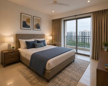 Bedroom Image of 1345 Sq.ft 2 BHK Apartment / Flat for sale in Goyal Orchid Life, Gunjur Palya Bengaluru for Rs. 15100000