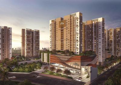 Image of 895 Sq.ft 3 BHK Apartment / Flat for sale in Avana Phase 1, Tollygunge, Kolkata for Rs. 12100000