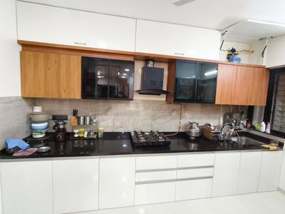 Kitchen Image of 1120 Sq.ft 3 BHK Apartment / Flat for rent in Unique Legacy Majestic, Keshav Nagar Pune for Rs. 50000