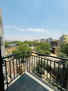 Balcony Image of 550 Sq.ft 1 RK Builder Floor for rent in Sector 40 Gurgaon for Rs. 22000