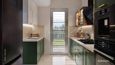 Kitchen Image of 1350 Sq.ft 3 BHK Apartment / Flat for sale in Ashiana Amarah, Sector 93 Gurgaon for Rs. 24000000
