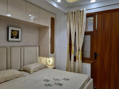 Bedroom Image of 650 Sq.ft 2 BHK Builder Floor for rent in S Gambhir Prope X Luxury Floors, Dwarka Mor New Delhi for Rs. 24500