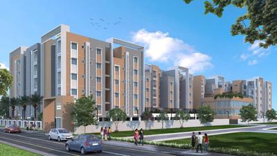 Image of 1217 Sq.ft 3 BHK Apartment / Flat for sale in StepsStone Viraam 2, Kattupakkam, Chennai for Rs. 9800000