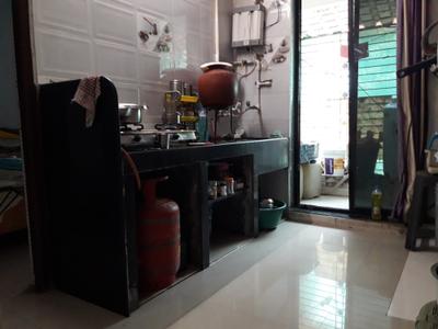 Kitchen Image of 700 Sq.ft 1 BHK Apartment / Flat for sale in Morivali Ambernath Brondesbury CHSL, Ambernath West Ambernath for Rs. 2800000