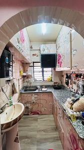 Kitchen Image of 1130 Sq.ft 3 BHK Apartment / Flat for sale in Durga Nagar Kolkata for Rs. 3000000