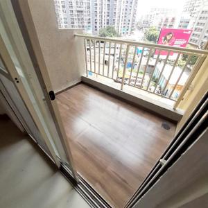 Balcony Image of 1000 Sq.ft 2 BHK Apartment / Flat for rent in Moshi Pune for Rs. 18000
