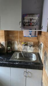 Kitchen Image of 600 Sq.ft 1 BHK Independent House for rent in Beta I Greater Noida for Rs. 17500