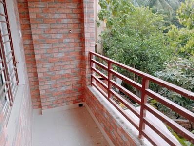Balcony Image of 825 Sq.ft 2 BHK Builder Floor for sale in Baranagar Kolkata for Rs. 3800000
