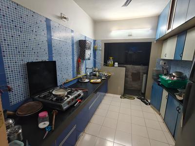 Kitchen Image of 1575 Sq.ft 3 BHK Apartment / Flat for sale in Shyamal Ahmedabad for Rs. 10500000