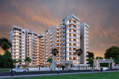 Image of 972 Sq.ft 2 BHK Apartment / Flat for sale in Shree Laxmi Peace City, Gotal Pajri, Nagpur for Rs. 3404400
