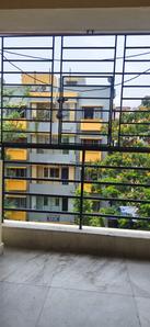 Balcony Image of 1250 Sq.ft 3 BHK Builder Floor for rent in New Town Kolkata for Rs. 20000