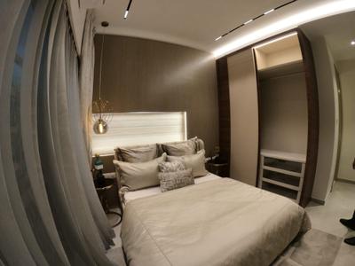 Bedroom Image of 650 Sq.ft 2 BHK Apartment / Flat for sale in Kalpataru Vivant South Wing A, Andheri East Mumbai for Rs. 20500000