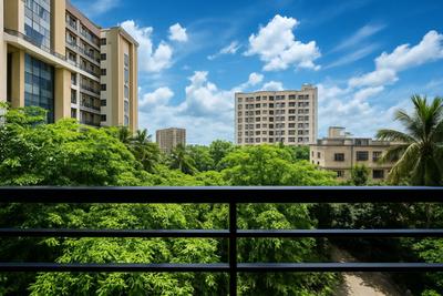 Balcony Image of 700 Sq.ft 1 BHK Apartment / Flat for sale in Siddha Xanadu Studio, Rajarhat Kolkata for Rs. 6000000