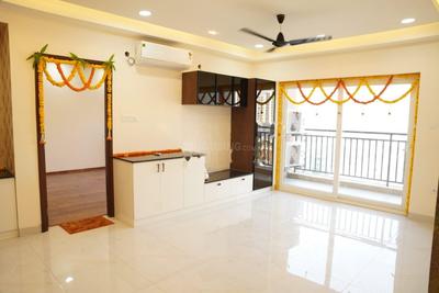 Hall Image of 1735 Sq.ft 3 BHK Apartment / Flat for rent in Poulomi Avante, Kokapet Hyderabad for Rs. 55000