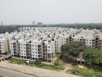 Image of 920 Sq.ft 3 BHK Apartment / Flat for sale in Shapoorji Pallonji Shukhobrishti, New Town, Kolkata for Rs. 6650000