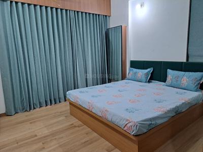 Bedroom Image of 729 Sq.ft 2 BHK Apartment / Flat for rent in Whiteswan Vinayak Saral Courtyard, Raysan Gandhinagar for Rs. 40000