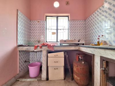 Kitchen Image of 1250 Sq.ft 3 BHK Apartment / Flat for sale in Kalikapur, EM Bypass Kolkata for Rs. 5400000