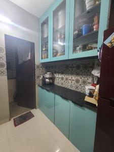Kitchen Image of 750 Sq.ft 1 BHK Apartment / Flat for sale in Vesu Surat for Rs. 2000000