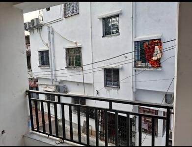 Balcony Image of 714 Sq.ft 2 BHK Apartment / Flat for sale in Baguiati Kolkata for Rs. 3800000