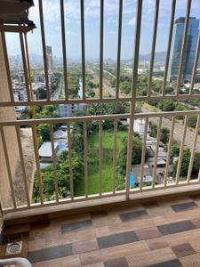 Balcony Image of 1650 Sq.ft 3 BHK Apartment / Flat for rent in Gami Asters, Ghansoli Navi Mumbai for Rs. 90000