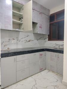 Kitchen Image of 900 Sq.ft 3 BHK Builder Floor for sale in Khanpur New Delhi for Rs. 5900000