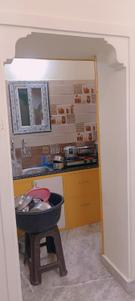 Kitchen Image of 1200 Sq.ft 2 BHK Builder Floor for rent in Nadergul Hyderabad for Rs. 12000