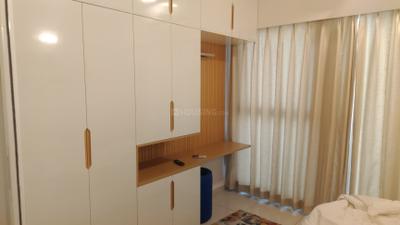Bedroom Image of 550 Sq.ft 1 RK Apartment / Flat for rent in L And T Raintree Boulevard, Sahakara Nagar Bengaluru for Rs. 45000