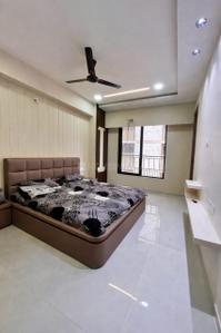 Bedroom Image of 1100 Sq.ft 3 BHK Apartment / Flat for rent in Shivanta Rigel, Tragad Ahmedabad for Rs. 35000
